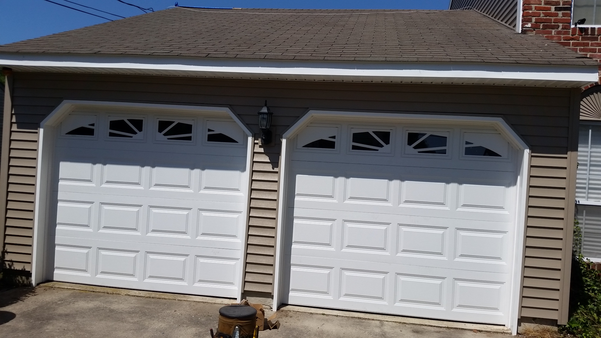 new clopay garage door install